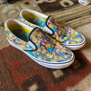 Limited edition Simpsons vans size 9.5